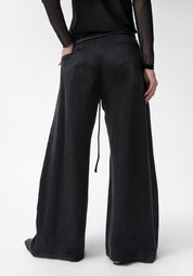 Ando Tie Detail Wide Leg Pants