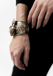 Heart Wing Locket Bracelet