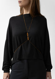 Gold Plated Butterfly Body Chain