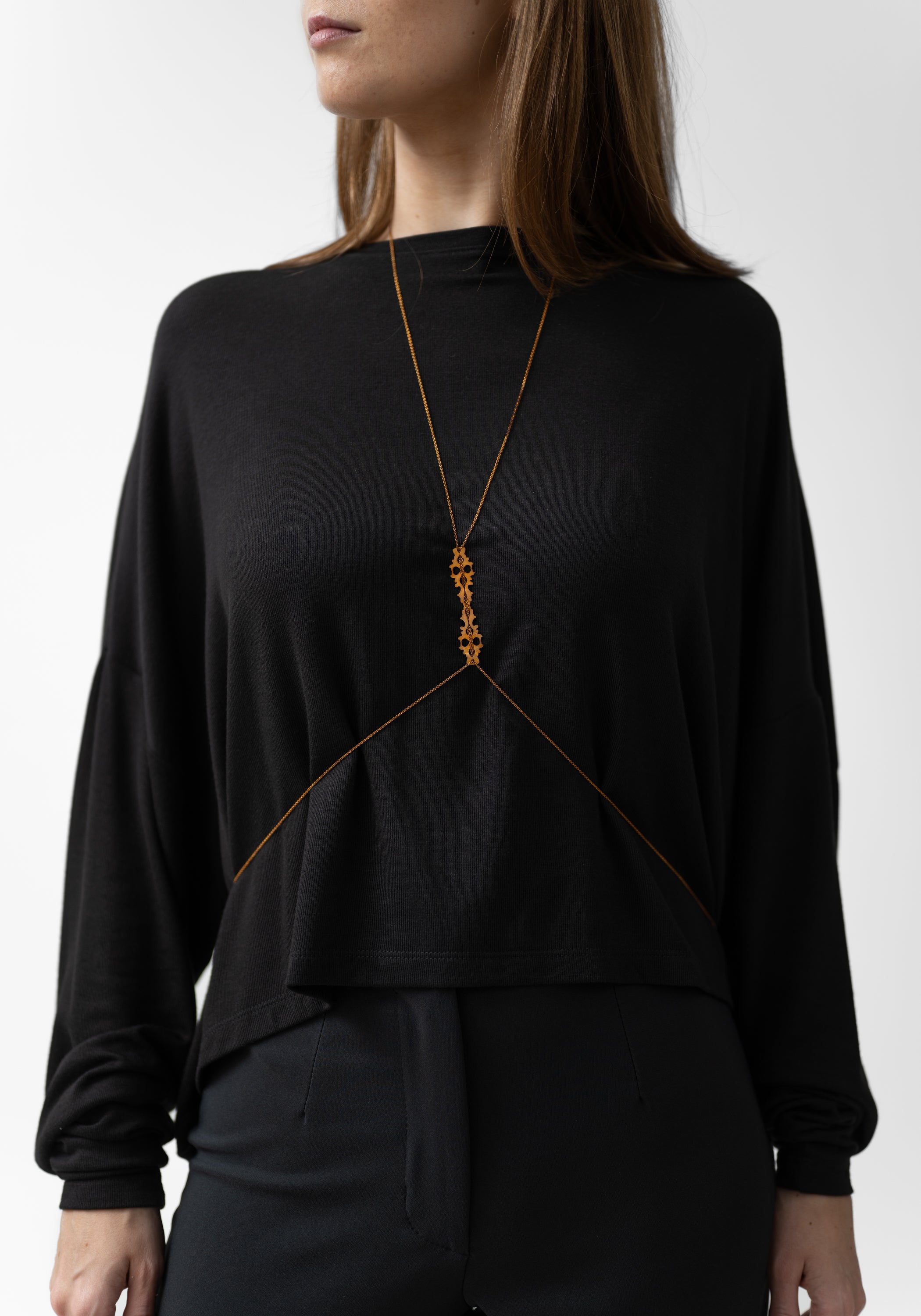 Gold Plated Butterfly Body Chain