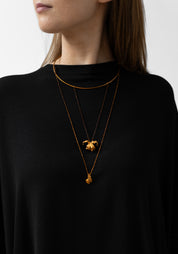 Gold Plated Jasmine Choker/Necklace