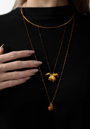Gold Plated Jasmine Choker/Necklace