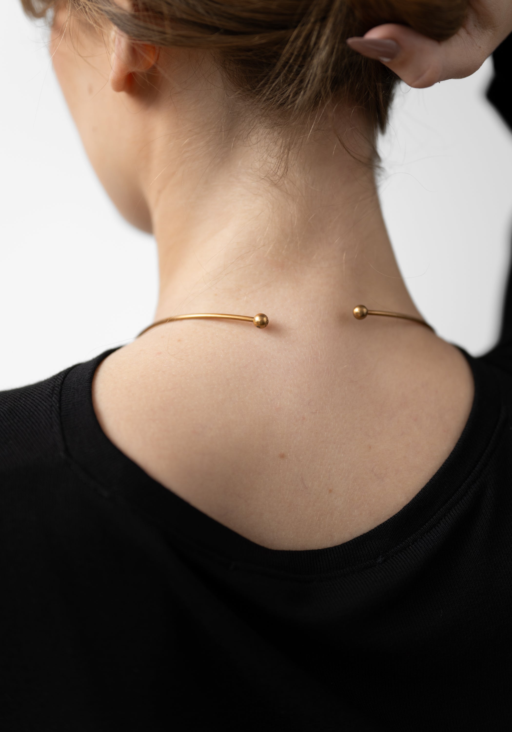 Gold Plated Jasmine Choker/Necklace