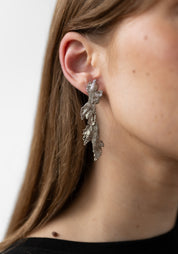 Plated Acanthus Earrings