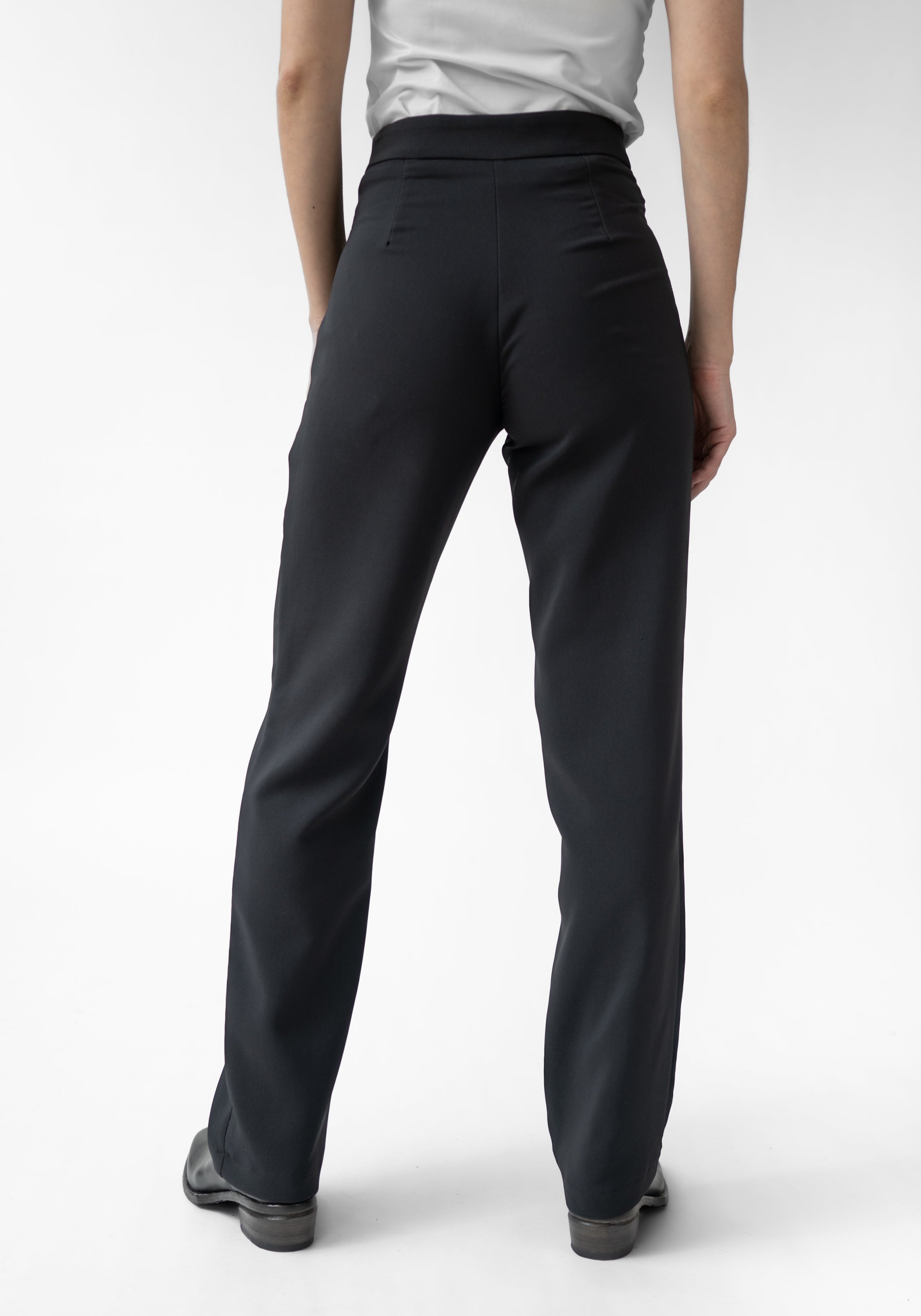 Tapered Straight Leg Pants