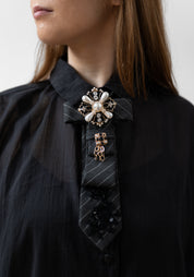 Baroque Tie Neckpiece
