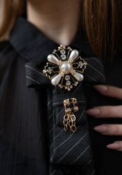 Baroque Tie Neckpiece
