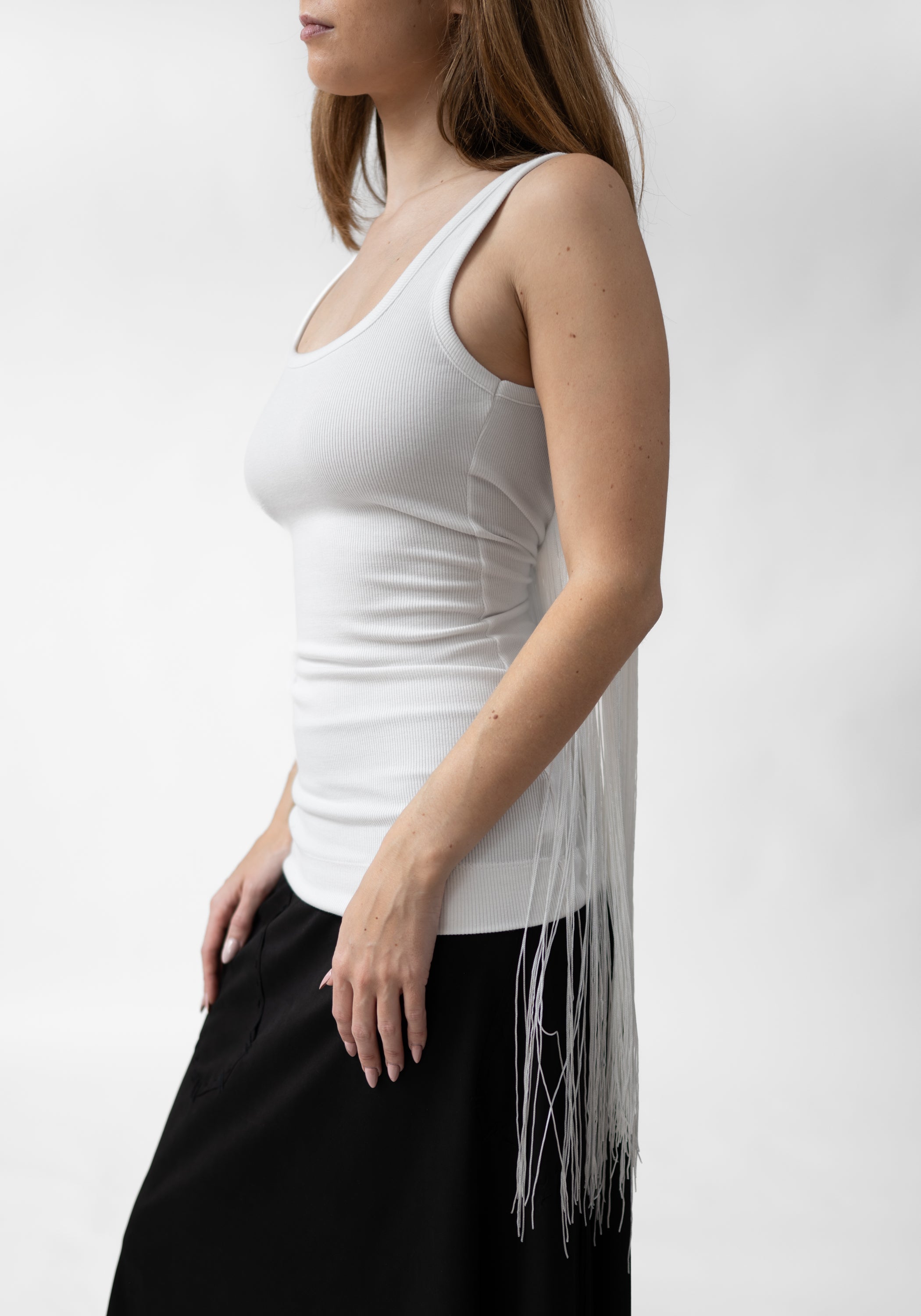 Harlem Fringe Back Tank