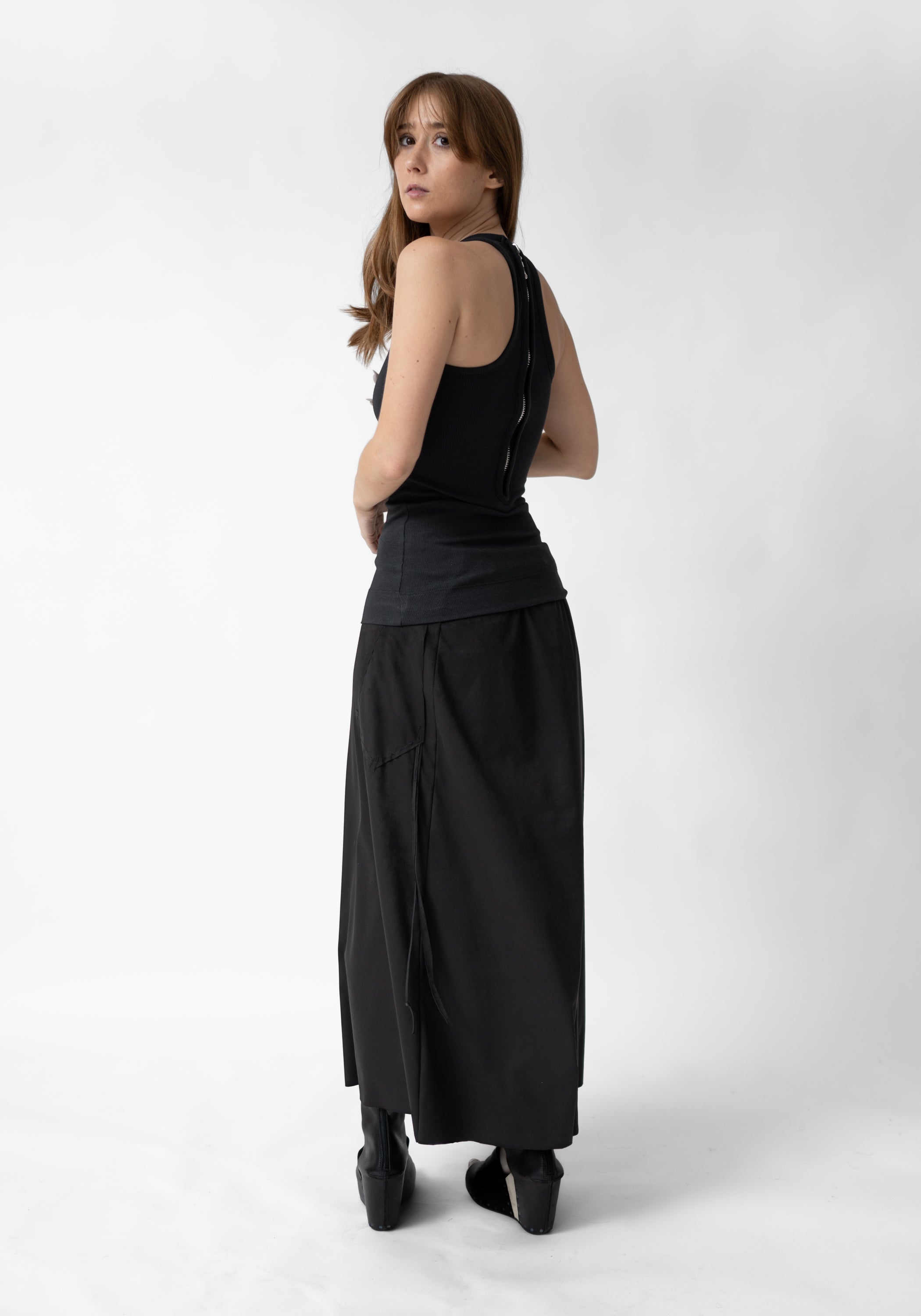 Tribeca Zip Back Detail Tank