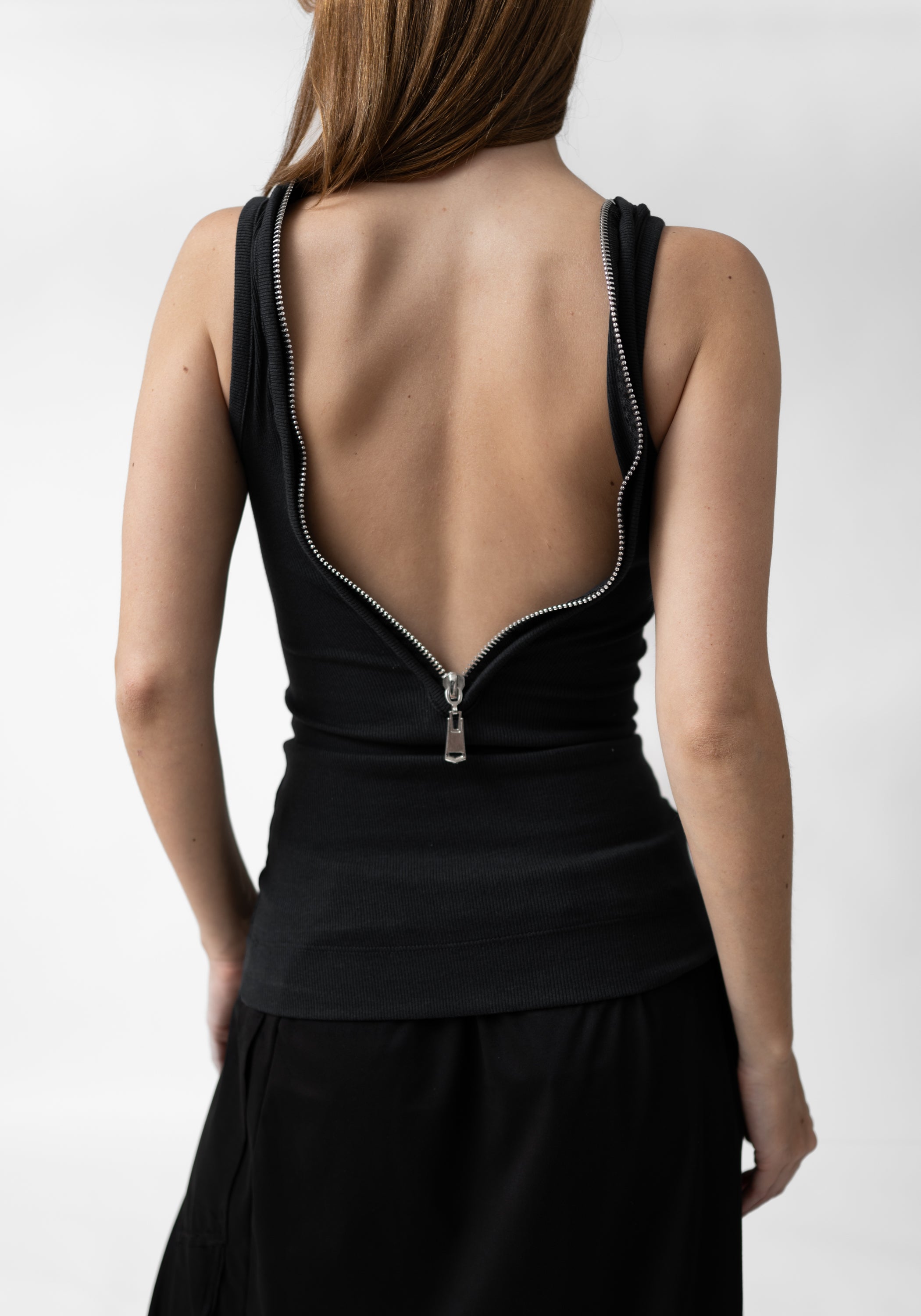 Tribeca Zip Back Detail Tank