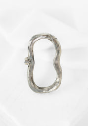 Sterling Black Spinel Double Ring - December Thieves