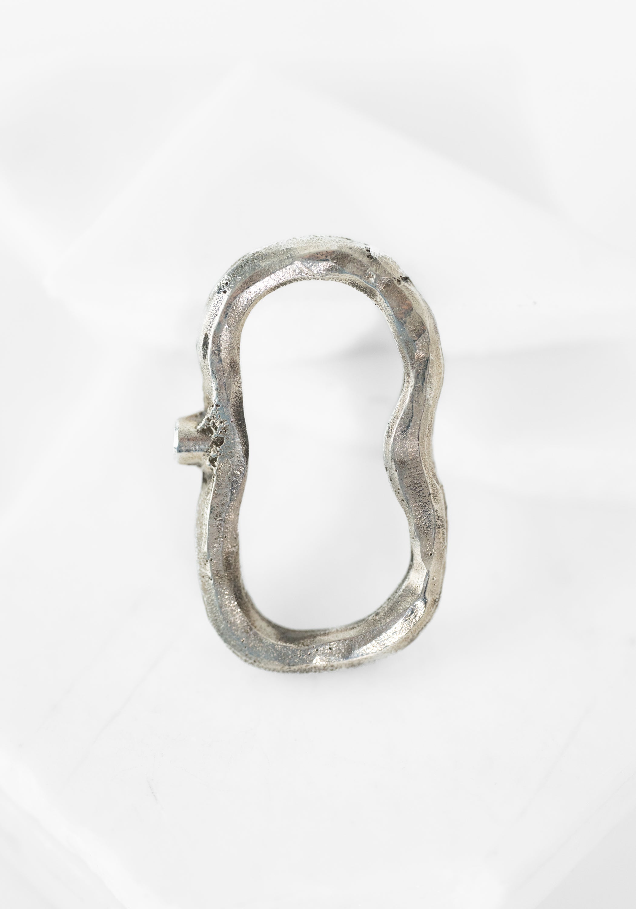 Sterling Black Spinel Double Ring - December Thieves