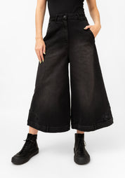 Upside Down Cropped Denim Pants