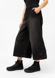 Upside Down Cropped Denim Pants