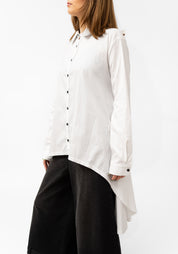 Asymmetric Layered Collar Blouse