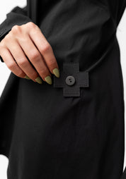 Asymmetric Layered Collar Blouse
