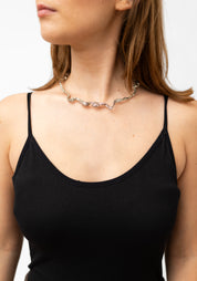 Anodized Bronze Belenggu Choker