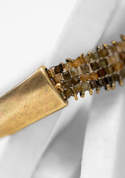 Yellow Tourmaline Beaded Bracelet