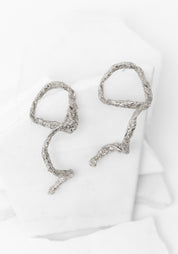 Anodized Bronze Belenggu Earrings