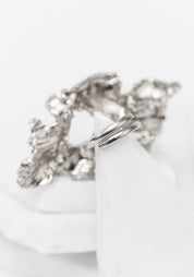 Anodized Bronze Cut Out Detail Bara Ring