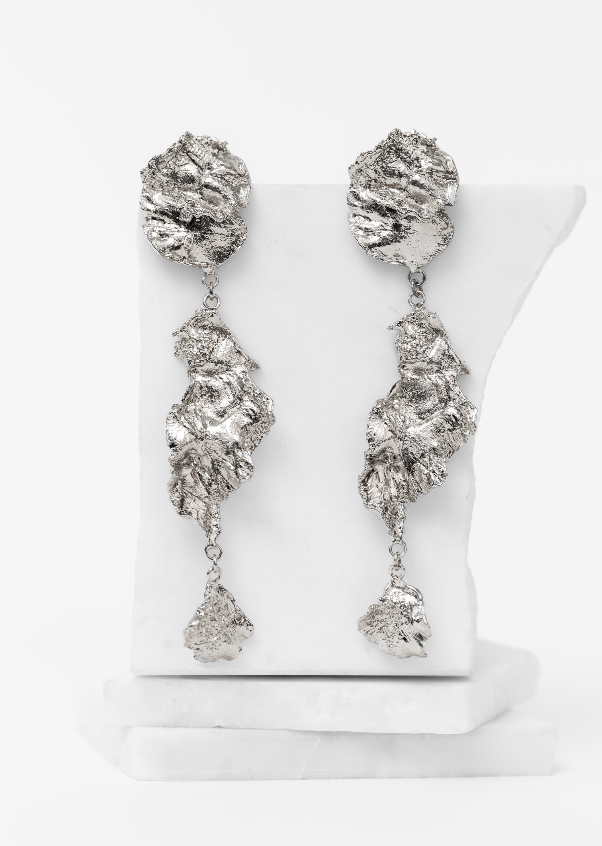 Anodized Bronze Derai Hala Earrings