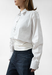 Printed Cropped Blouse
