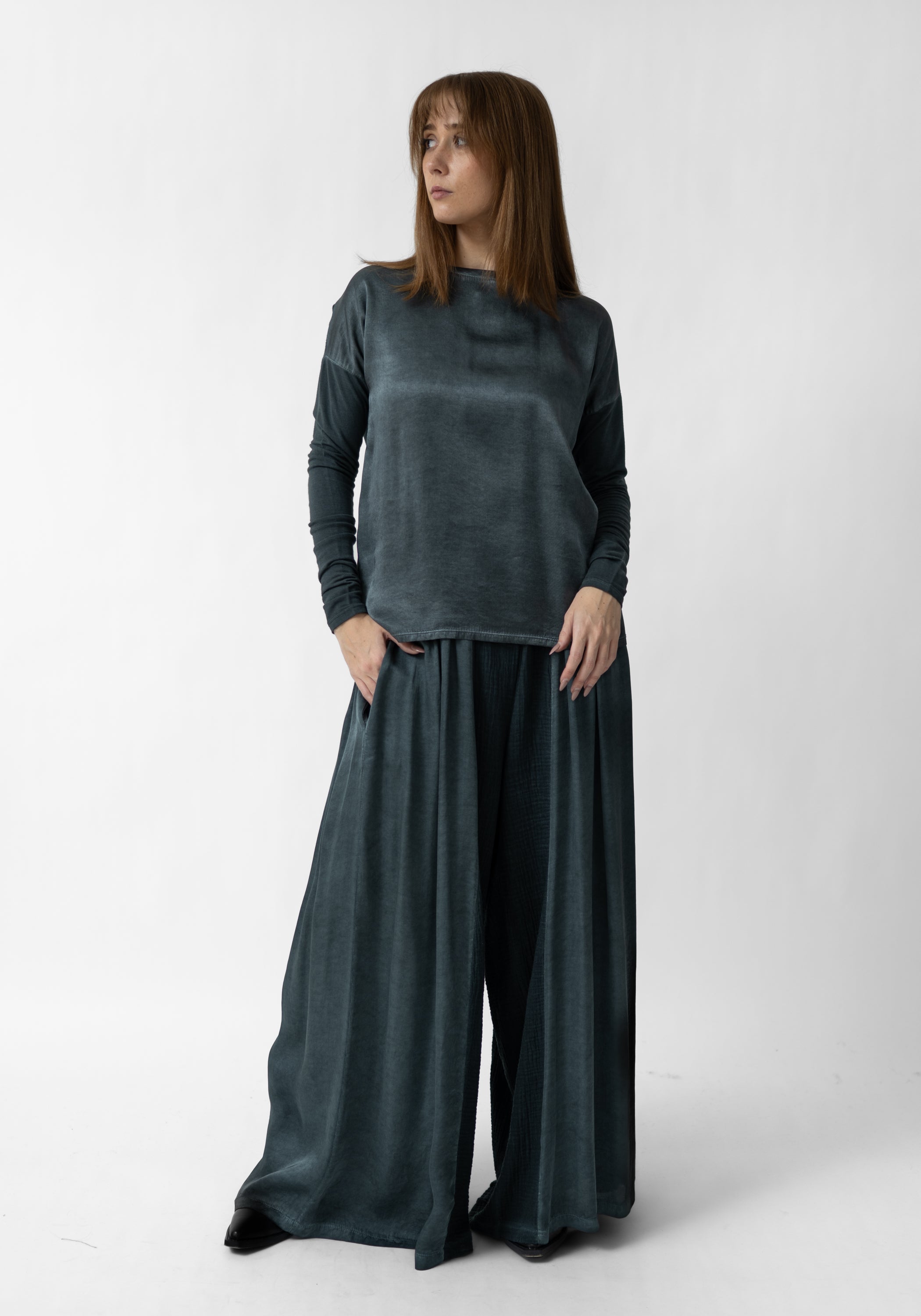 Paneled Long Sleeve Top - December Thieves
