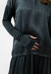 Paneled Long Sleeve Top - December Thieves