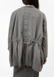 Pocket Detail Oversized Drop Shoulder Jacket