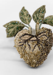 Vine Heart Embroidered Pin