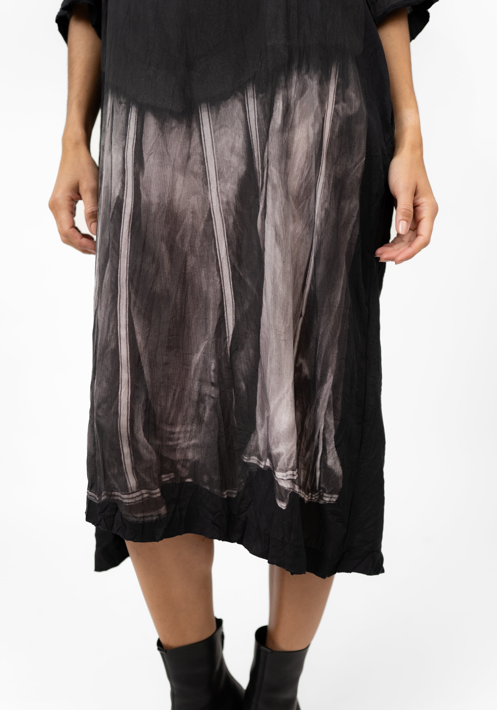 Trompe L'oeil Printed Dress