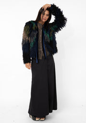 Marsh Tones Fringed Jacket