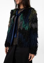 Marsh Tones Fringed Jacket