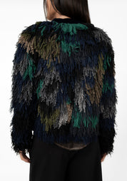 Marsh Tones Fringed Jacket
