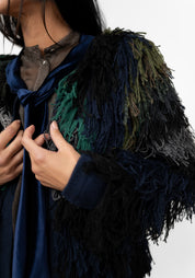 Marsh Tones Fringed Jacket