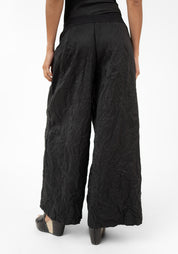 Crinkled Taffeta Wide Leg Pant - December Thieves