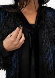 Penguin Tones Fringed Jacket