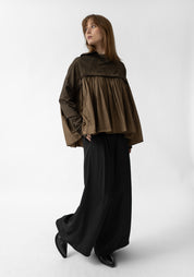 Gathered Detail French Terry Top