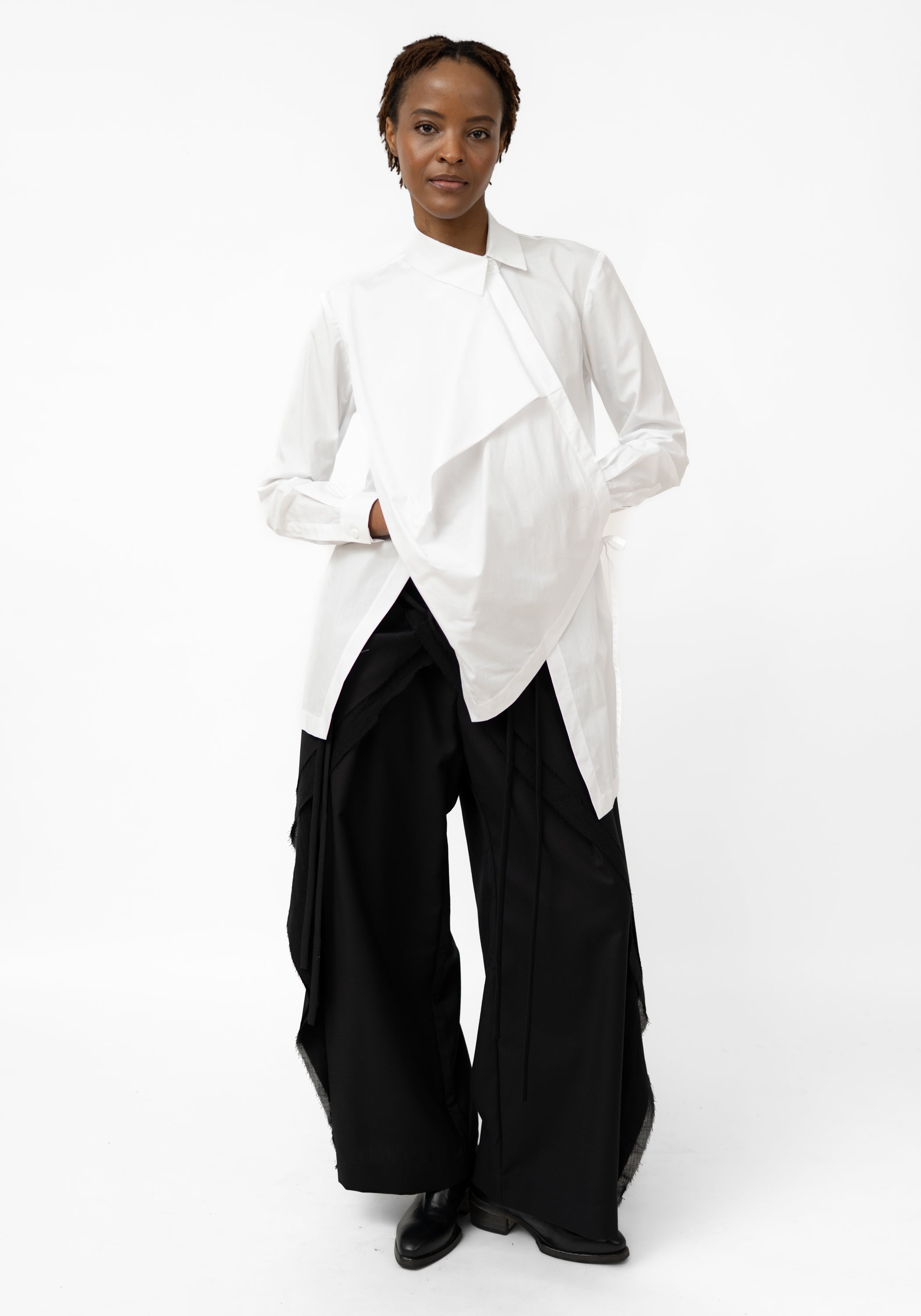 Draped Detail Blouse - December Thieves