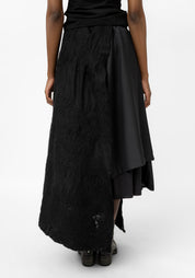 Felted Wool Asymmetrical Skirt