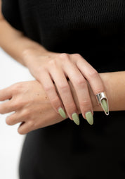 Sterling Silver Horous Fingertip Ring - December Thieves