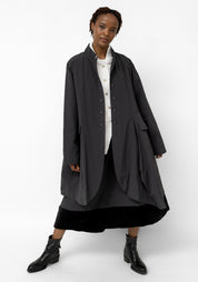 Oversized A-Line Paneled Jacket