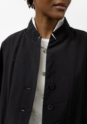 Oversized A-Line Paneled Jacket