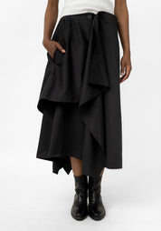 Paneled Wrap Front Skirt - December Thieves