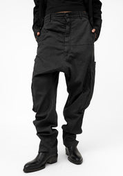 Coated Denim Drop Seat Pants - December Thieves