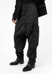 Coated Denim Drop Seat Pants - December Thieves
