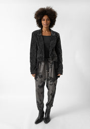Rovan Oversized Asymmetric Paneled Blazer