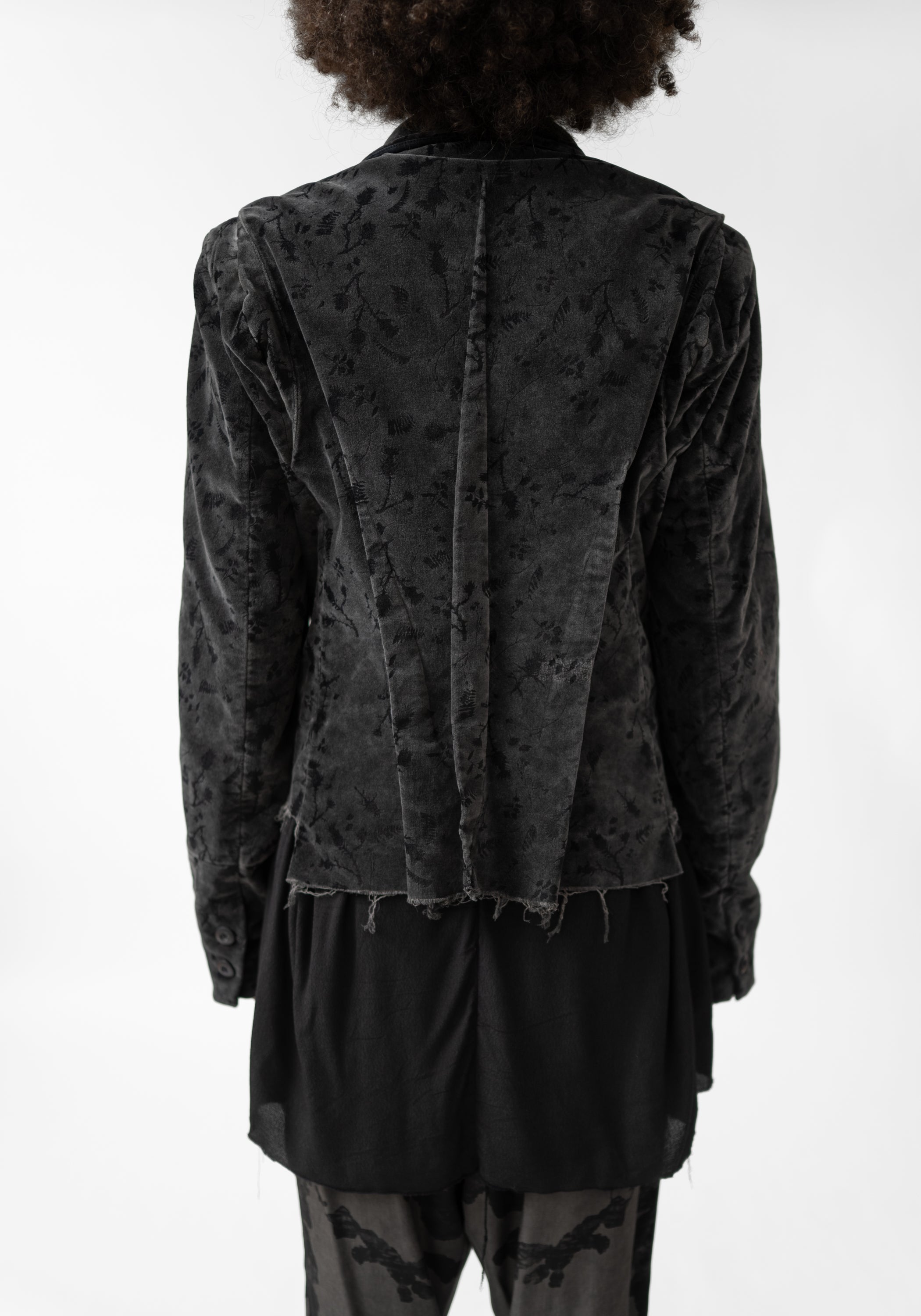 Rovan Oversized Asymmetric Paneled Blazer
