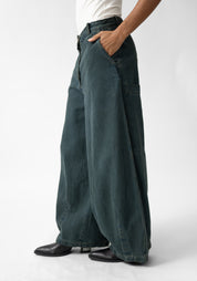 Tapered Full Leg Denim Pants - December Thieves