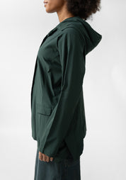 Nipped Waist Hooded Jacket
